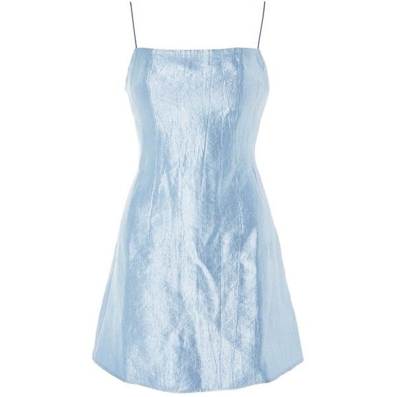 Topshop Blue Party Dress